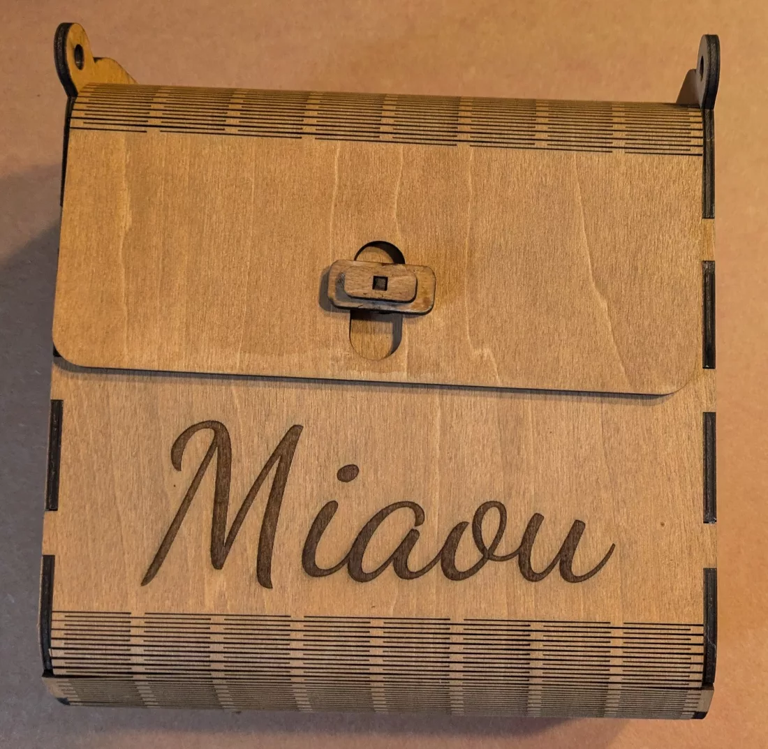 Rectangle bag seen from the front